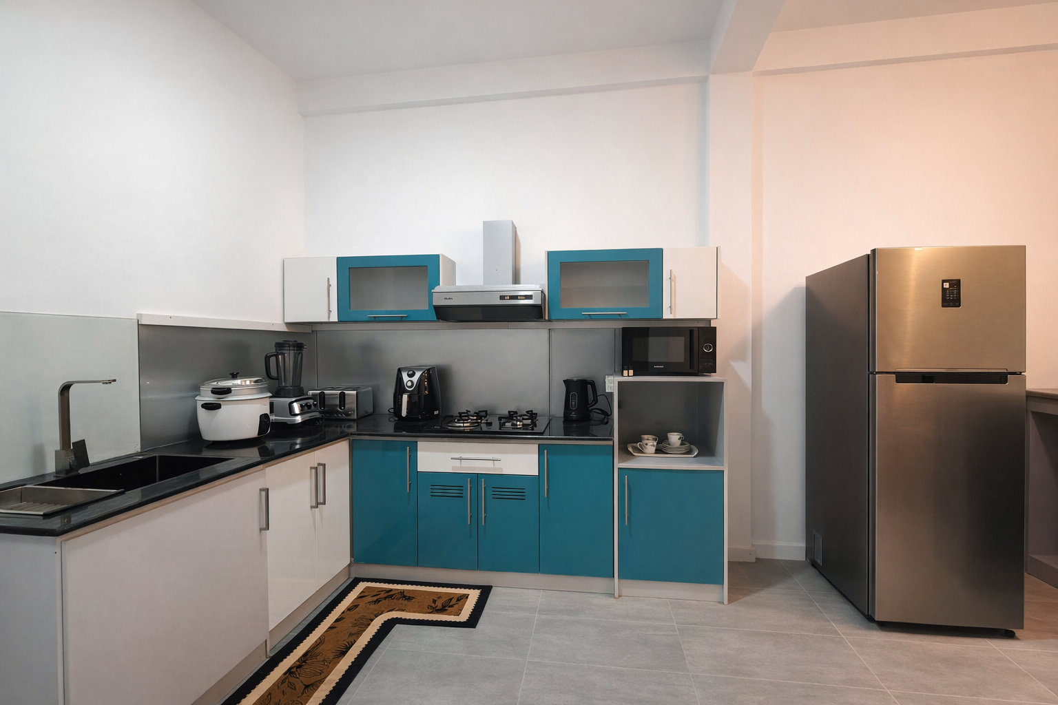 Fully Equipped Modern Kitchen